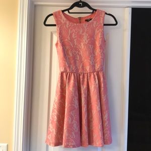 H&M beautiful formal pink and nude lace dress